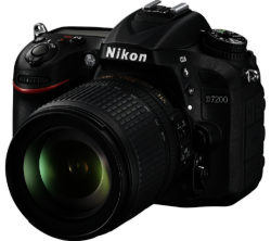 NIKON  D7200 Digital SLR Camera with 18-105 mm f/3.5-5.6 Zoom Lens - Black
